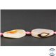 Perles en agate light - Ovales/38 mm