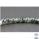 Perles en agate mousse - Rondes/6mm - Grade A+