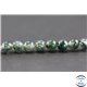 Perles en agate mousse - Rondes/6mm - Grade A+