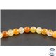 Perles en cornaline - Rondes/8mm - Grade AB+