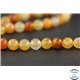 Perles en cornaline - Rondes/8mm - Grade AB+