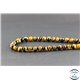 Perles en oeil de tigre - Rondes/6 mm - Grade AA