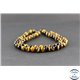 Perles en oeil de tigre - Rondes/6 mm - Grade AA