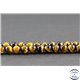 Perles en oeil de tigre - Rondes/6 mm - Grade AA