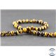 Perles en oeil de tigre - Rondes/6 mm - Grade AA