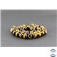 Perles en oeil de tigre - Rondes/8 mm - Grade AA