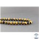 Perles en oeil de tigre - Rondes/8 mm - Grade AA