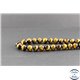 Perles en oeil de tigre - Rondes/8 mm - Grade AA