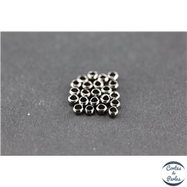 Perles à écraser en laiton - 2 mm - Métal