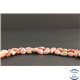 Perles en rhodochrosite d'Argentine - Nuggets/10mm - Grade AB