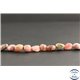 Perles en rhodochrosite d'Argentine - Nuggets/10mm - Grade AB