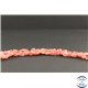 Perles en rhodochrosite d'Argentine - Nuggets/6-9mm - Grade A