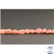 Perles en rhodochrosite d'Argentine - Nuggets/6-9mm - Grade A