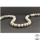 Perles en serpentine peace de Birmanie - Rondes/8.5mm