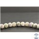 Perles en serpentine peace de Birmanie - Rondes/8.5mm