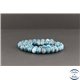 Perles facettées en apatite de Madagascar - Rondes/6mm - Grade AB+