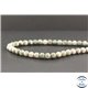 Perles en serpentine peace de Birmanie - Rondes/6.5mm