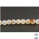 Perles en agate dendritique du Brésil - Rondes/8mm - Grade A