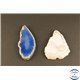 Pendentifs en Agate - Chips/50 mm - Multicolore