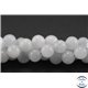 Perles en calcite bleu clair du Brésil - Rondes/8mm - Grade A