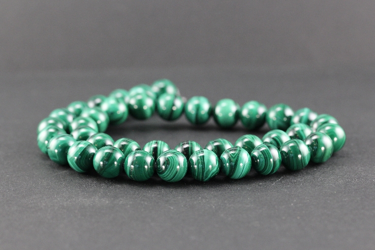 Grossiste perles en malachite